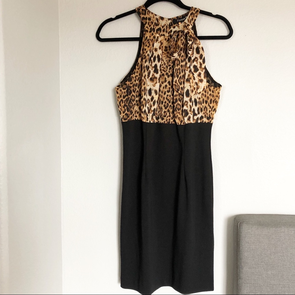 NWT Forever 21 Leopard print dress
